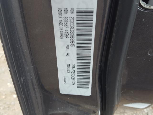 Photo 9 VIN: 2C3CCAEG6KH609645 - CHRYSLER 300 LIMITE 