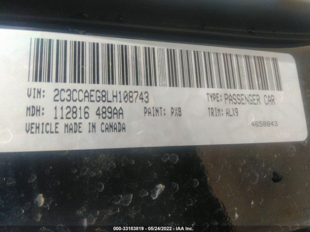 Photo 8 VIN: 2C3CCAEG8LH108743 - CHRYSLER 300 