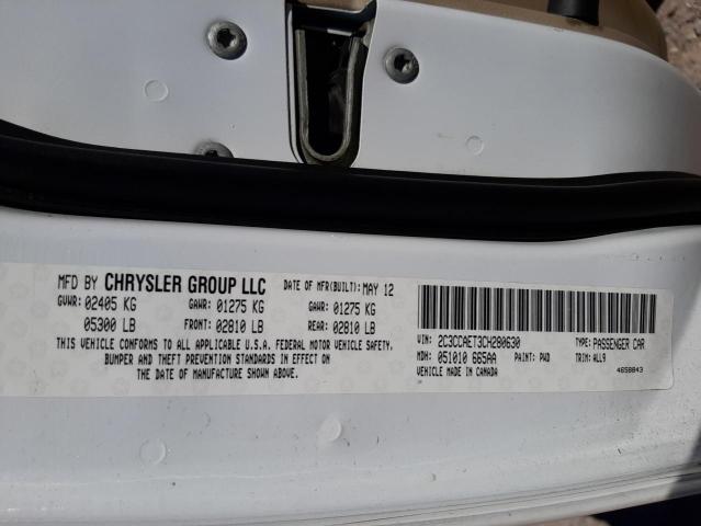 Photo 9 VIN: 2C3CCAET3CH280630 - CHRYSLER 300C 