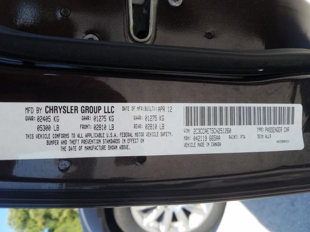 Photo 9 VIN: 2C3CCAET5CH251260 - CHRYSLER 300C 