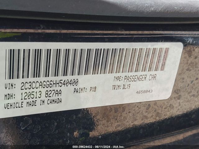 Photo 8 VIN: 2C3CCAGG6HH540400 - CHRYSLER 300 