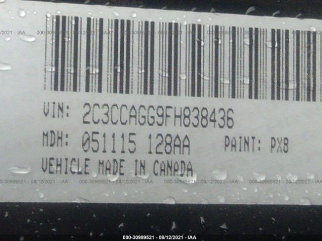 Photo 8 VIN: 2C3CCAGG9FH838436 - CHRYSLER 300 