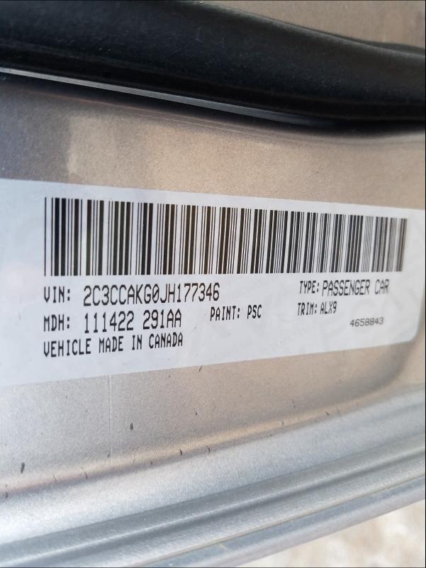 Photo 9 VIN: 2C3CCAKG0JH177346 - CHRYSLER 300 LIMITE 