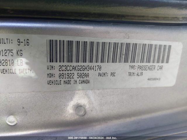 Photo 8 VIN: 2C3CCAKG2GH344170 - CHRYSLER 300C 