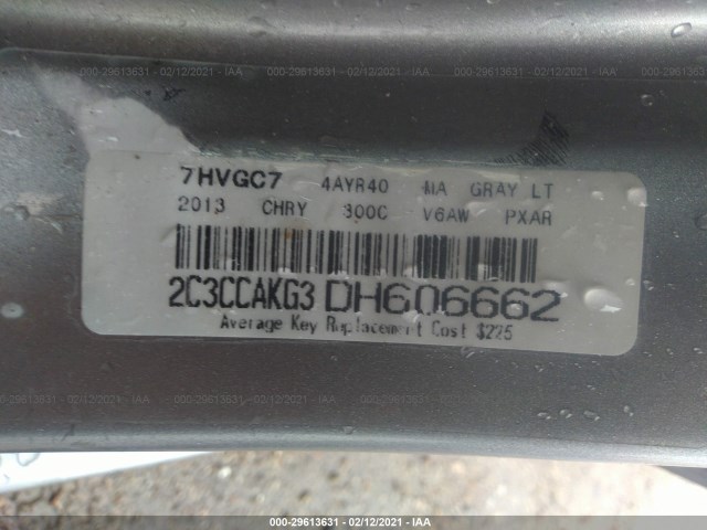 Photo 8 VIN: 2C3CCAKG3DH606662 - CHRYSLER 300 