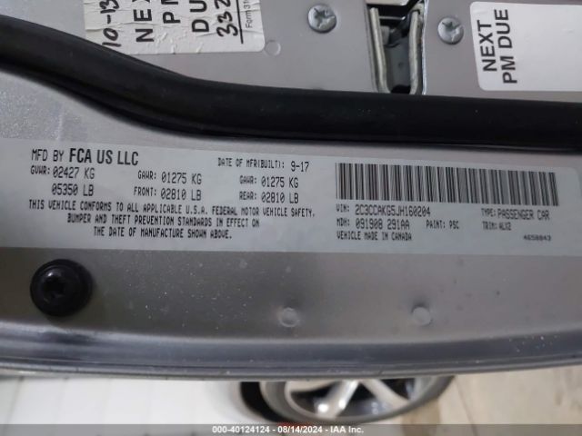 Photo 8 VIN: 2C3CCAKG5JH160204 - CHRYSLER 300 