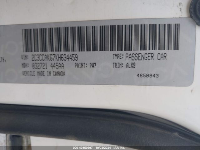 Photo 8 VIN: 2C3CCAKG7KH634459 - CHRYSLER 300 