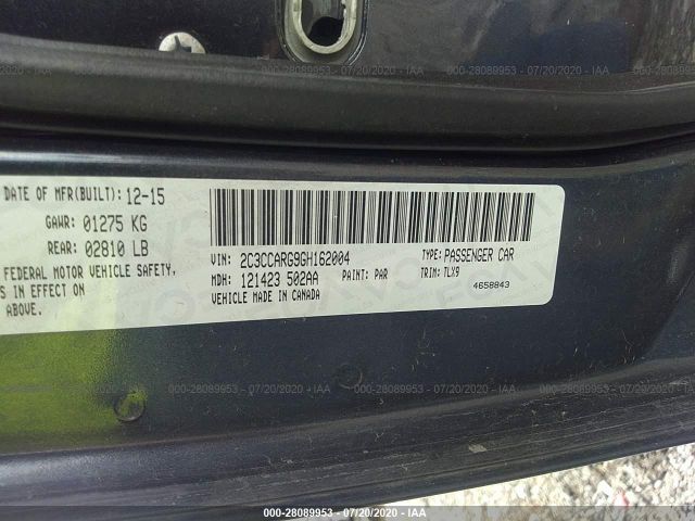 Photo 8 VIN: 2C3CCARG9GH162004 - CHRYSLER 300 