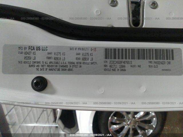 Photo 8 VIN: 2C3CCASG9FH876515 - CHRYSLER 300 