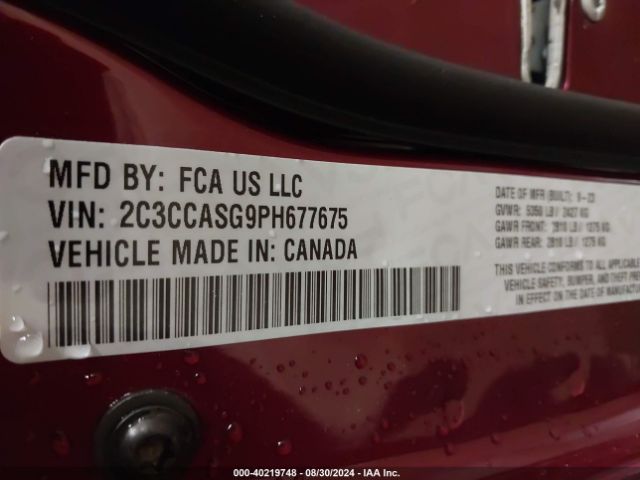 Photo 8 VIN: 2C3CCASG9PH677675 - CHRYSLER 300 