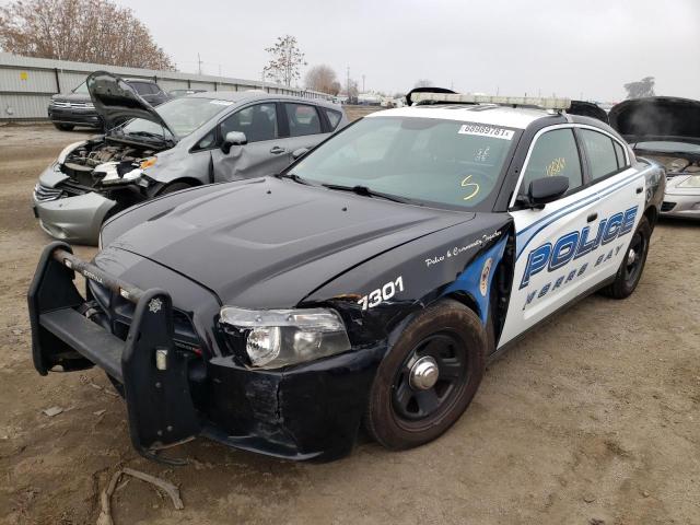 Photo 1 VIN: 2C3CDXAT0DH722481 - DODGE CHARGER PO 