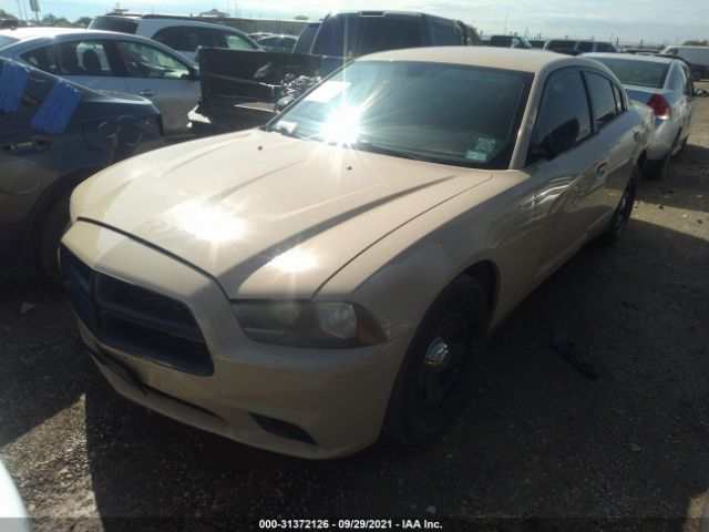 Photo 1 VIN: 2C3CDXAT3DH608040 - DODGE CHARGER 