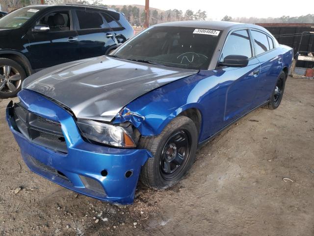 Photo 1 VIN: 2C3CDXAT4EH348054 - DODGE CHARGER PO 