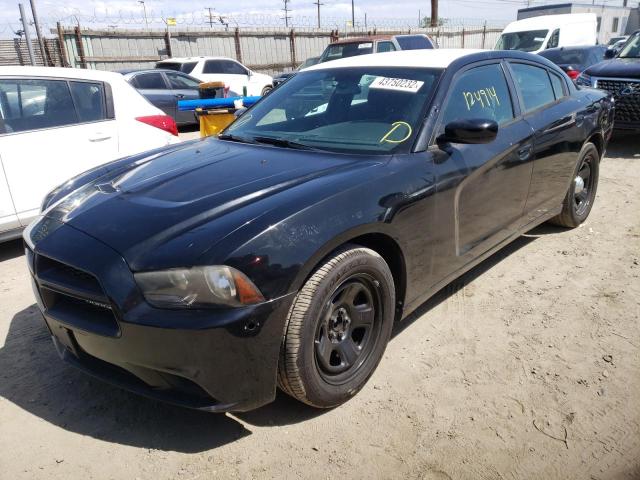 Photo 1 VIN: 2C3CDXAT6DH721805 - DODGE CHARGER PO 