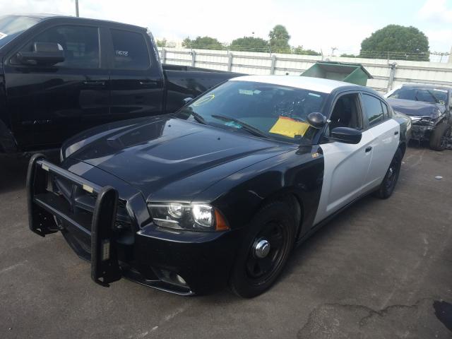 Photo 1 VIN: 2C3CDXAT6EH220480 - DODGE CHARGER PO 