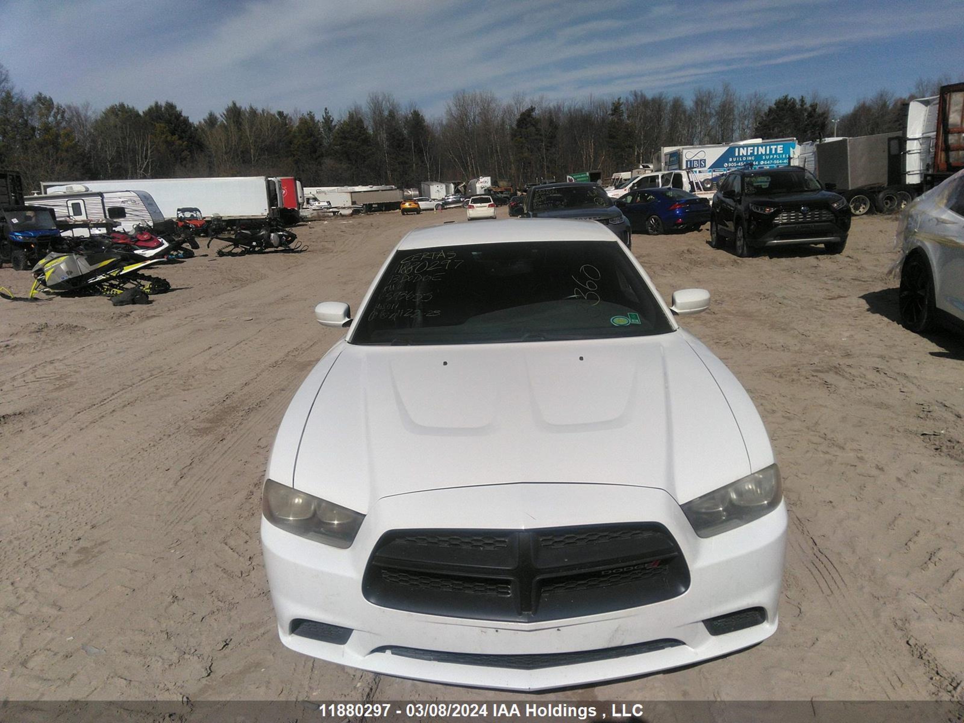 Photo 11 VIN: 2C3CDXAT7DH593655 - DODGE CHARGER 