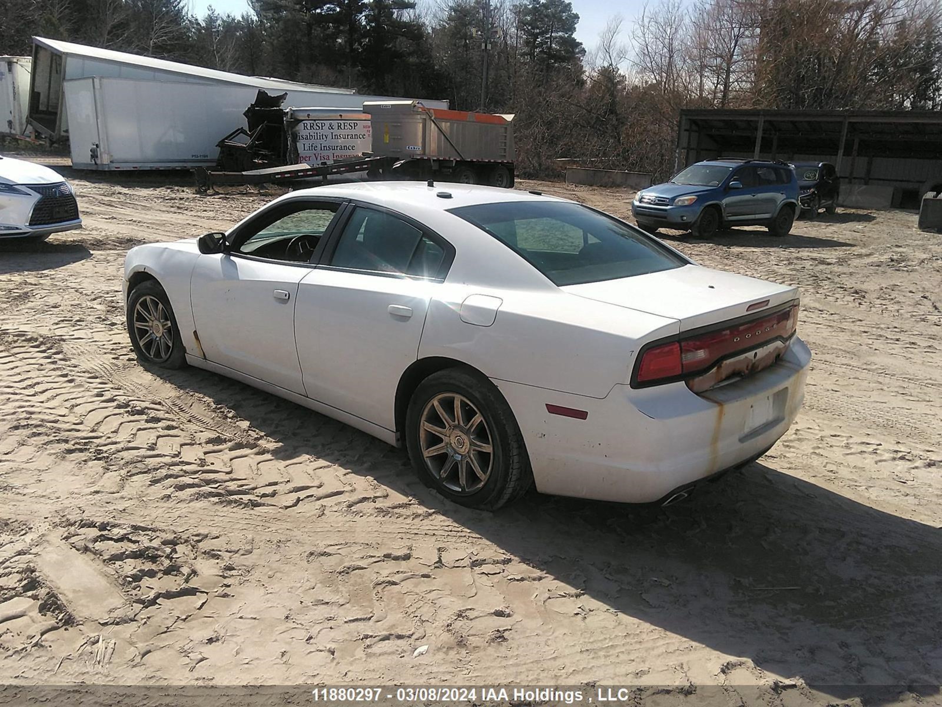 Photo 2 VIN: 2C3CDXAT7DH593655 - DODGE CHARGER 