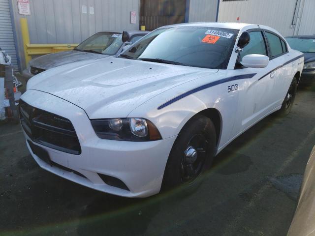 Photo 1 VIN: 2C3CDXAT8DH605974 - DODGE CHARGER PO 