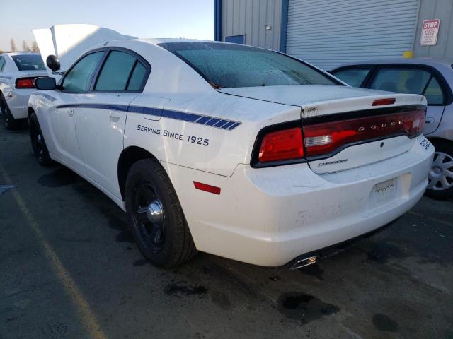 Photo 2 VIN: 2C3CDXAT8DH605974 - DODGE CHARGER PO 