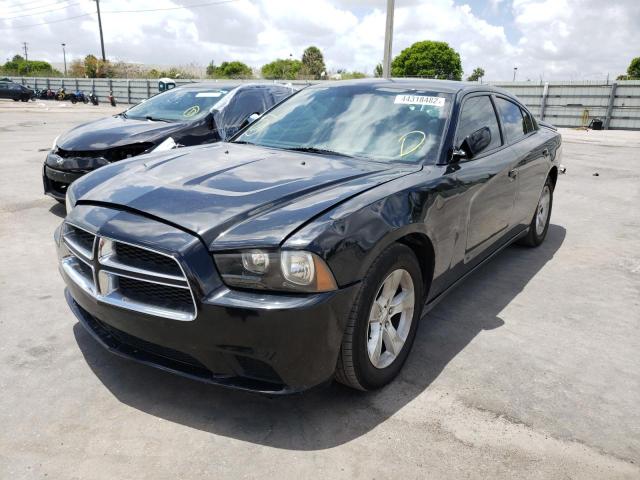 Photo 1 VIN: 2C3CDXBG1DH725181 - DODGE CHARGER SE 