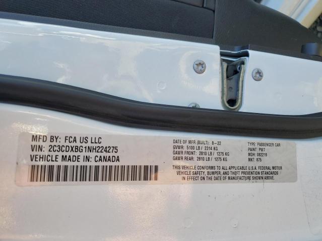 Photo 12 VIN: 2C3CDXBG1NH224275 - DODGE CHARGER SX 