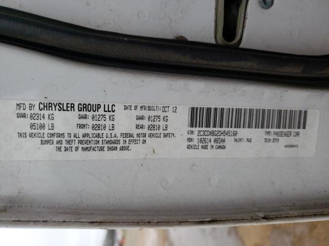 Photo 9 VIN: 2C3CDXBG2DH545160 - DODGE CHARGER SE 