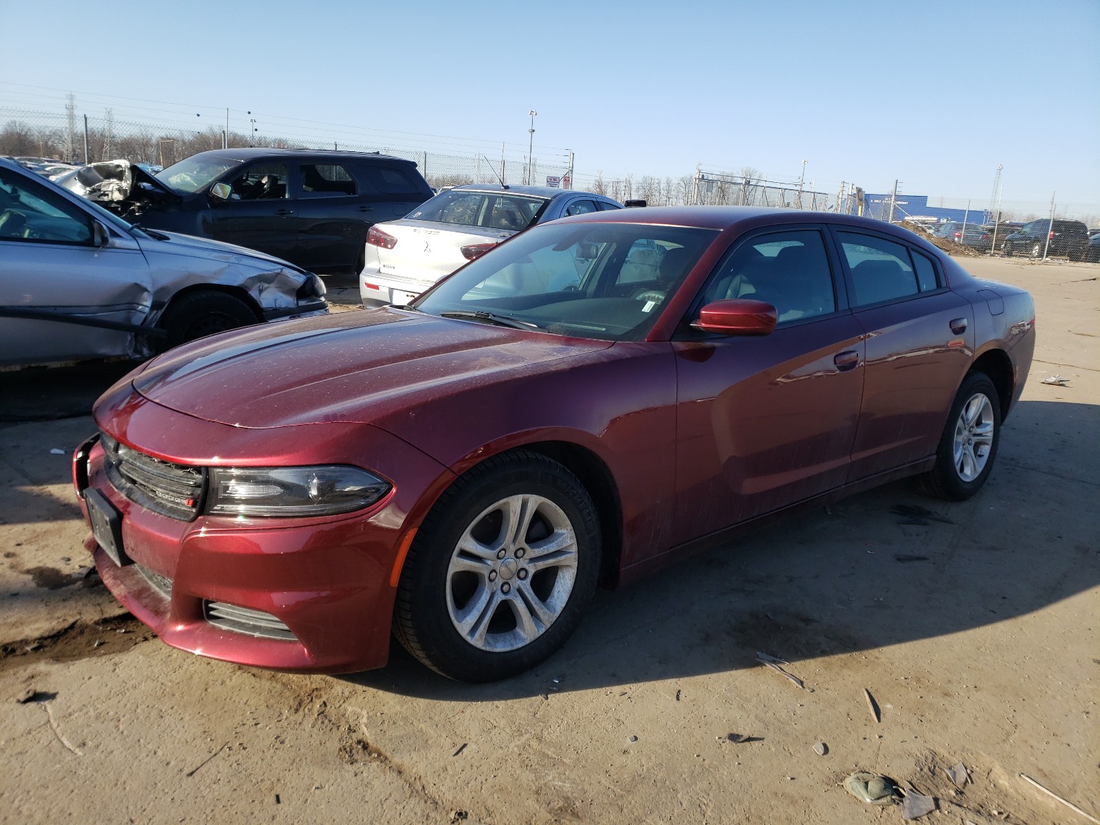 Photo 1 VIN: 2C3CDXBG2LH122495 - DODGE CHARGER SX 