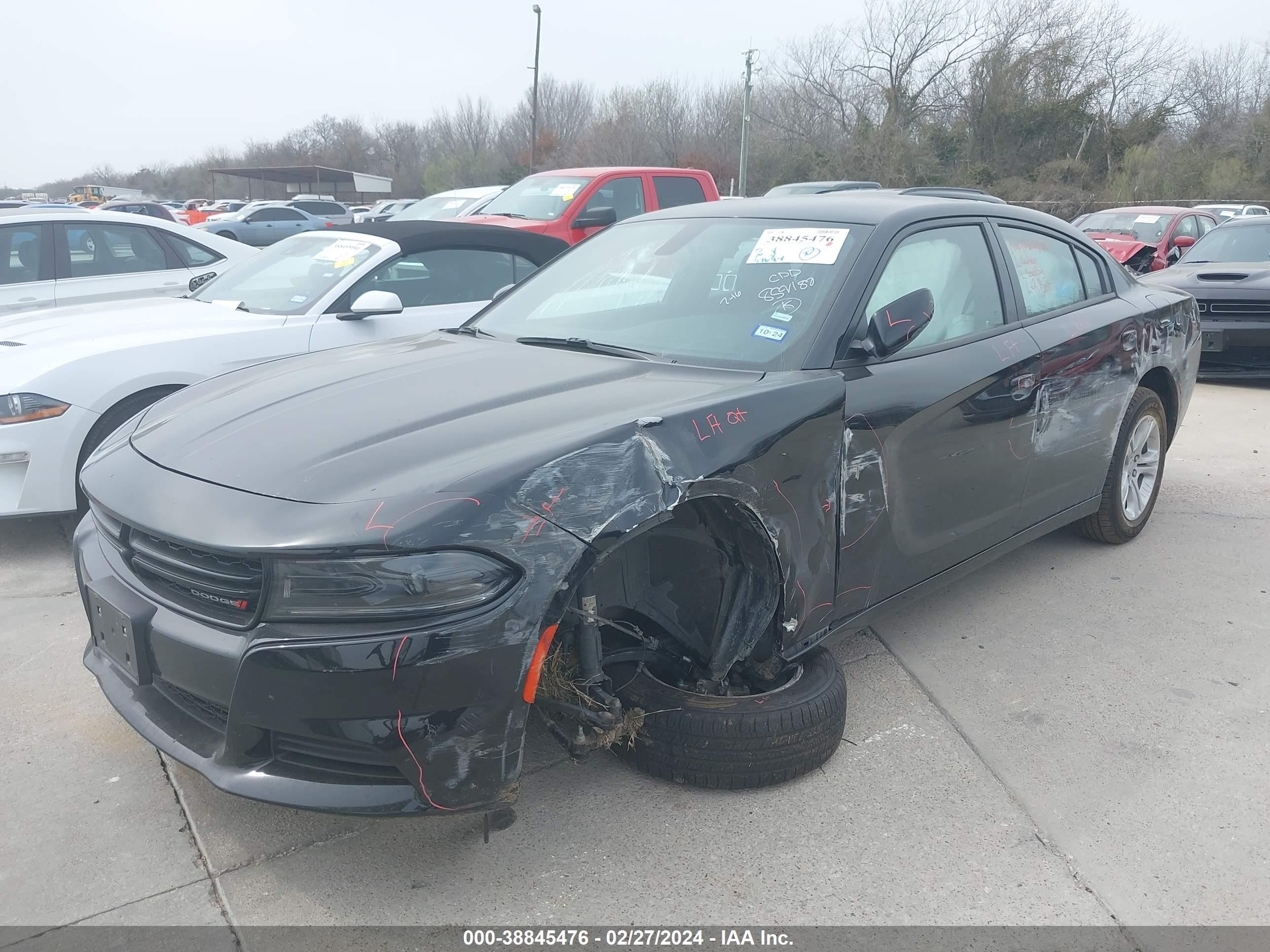 Photo 1 VIN: 2C3CDXBG3NH258878 - DODGE CHARGER 