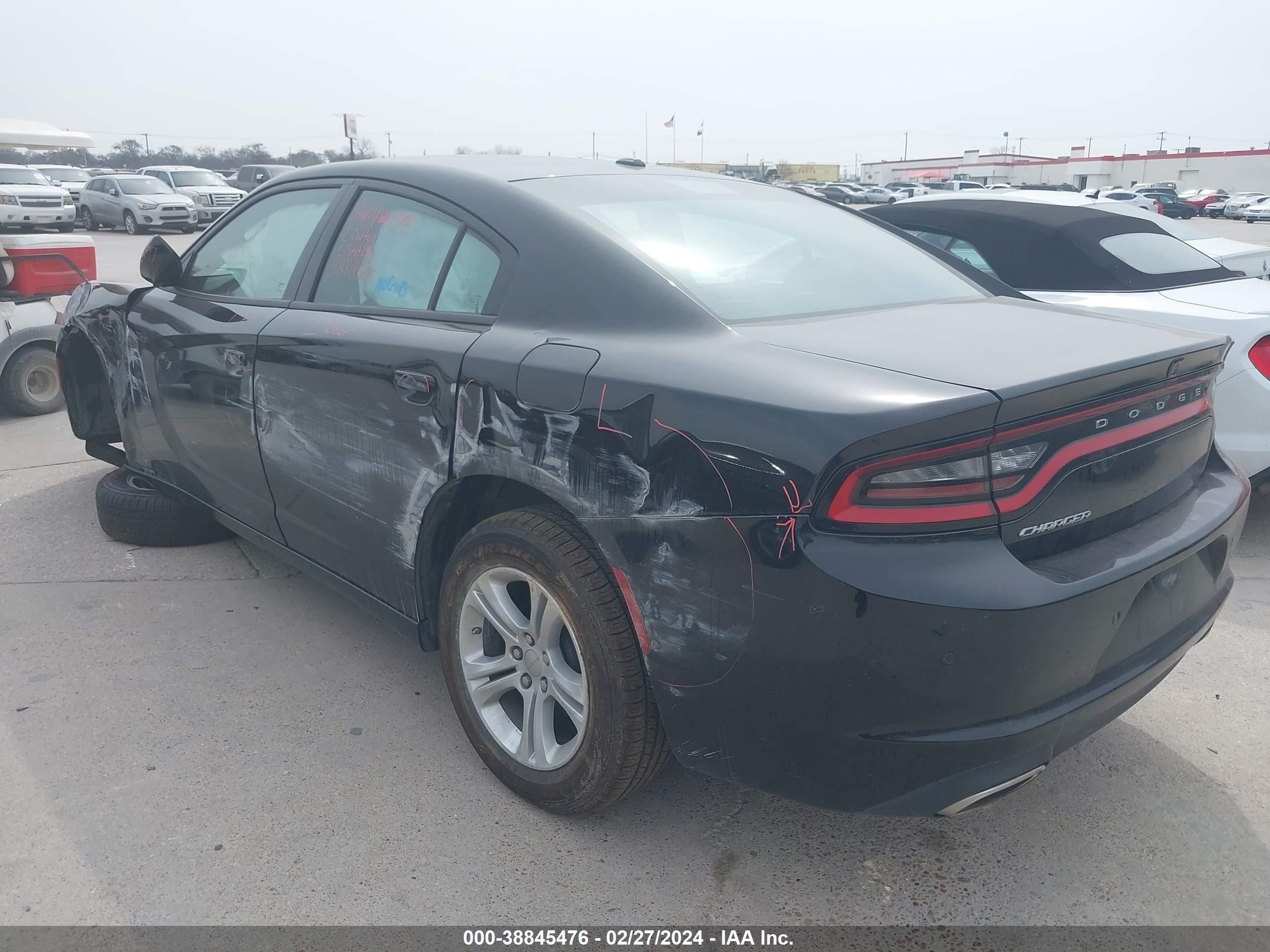 Photo 2 VIN: 2C3CDXBG3NH258878 - DODGE CHARGER 