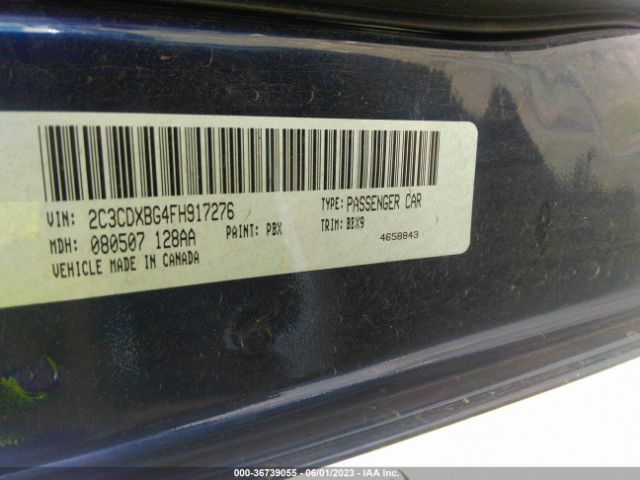 Photo 8 VIN: 2C3CDXBG4FH917276 - DODGE CHARGER 