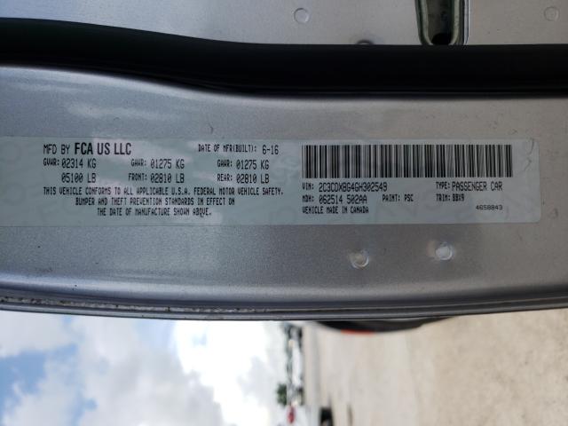 Photo 9 VIN: 2C3CDXBG4GH302549 - DODGE CHARGER SE 