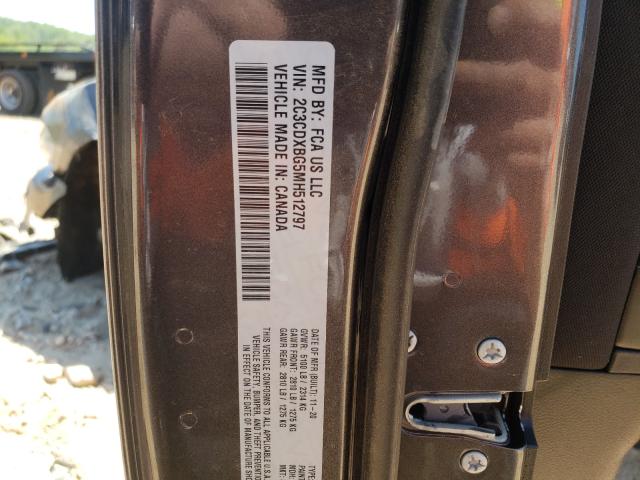 Photo 9 VIN: 2C3CDXBG5MH512797 - DODGE CHARGER SX 