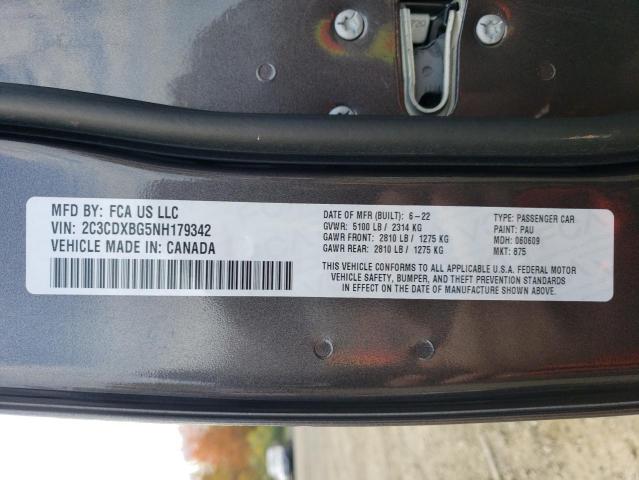 Photo 11 VIN: 2C3CDXBG5NH179342 - DODGE CHARGER SX 