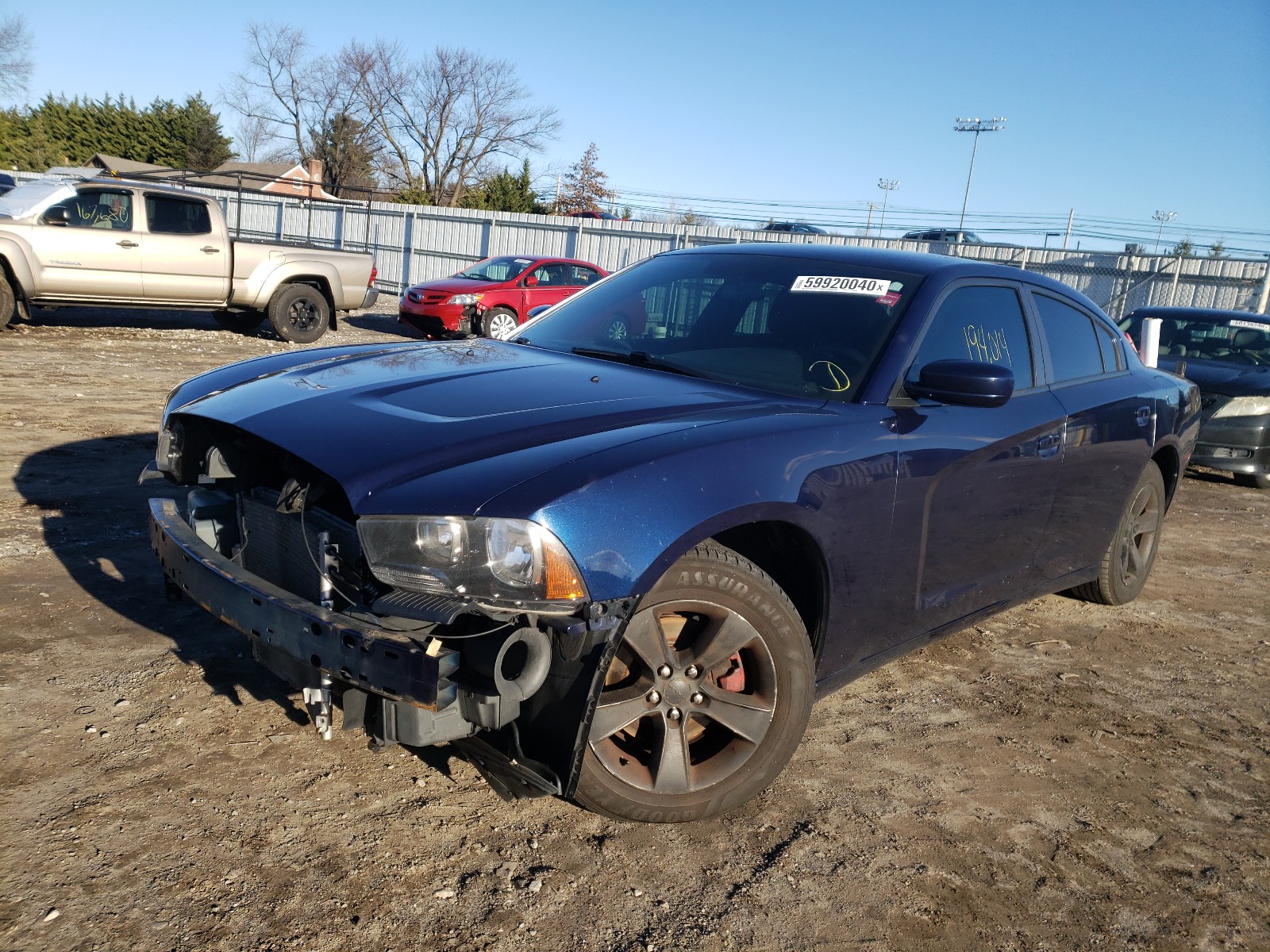 Photo 1 VIN: 2C3CDXBG6DH638148 - DODGE CHARGER SE 