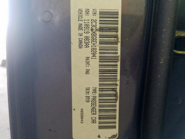 Photo 9 VIN: 2C3CDXBG6EH182041 - DODGE CHARGER SE 