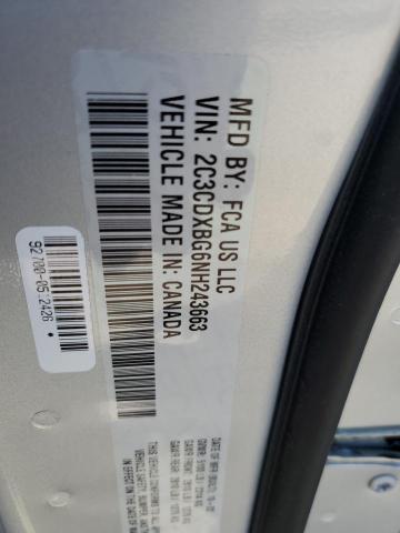 Photo 11 VIN: 2C3CDXBG6NH243663 - DODGE CHARGER 