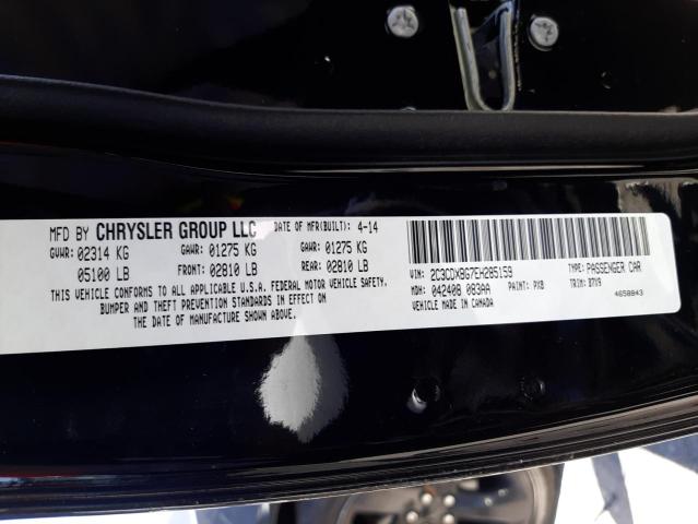 Photo 9 VIN: 2C3CDXBG7EH285159 - DODGE CHARGER SE 