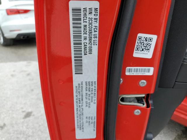 Photo 11 VIN: 2C3CDXBG8NH215959 - DODGE CHARGER SX 