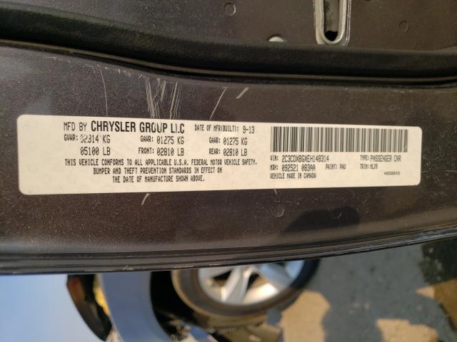 Photo 9 VIN: 2C3CDXBGXEH148314 - DODGE CHARGER SE 