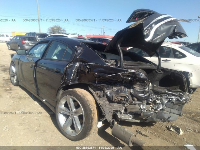 Photo 2 VIN: 2C3CDXCT3JH176641 - DODGE CHARGER 