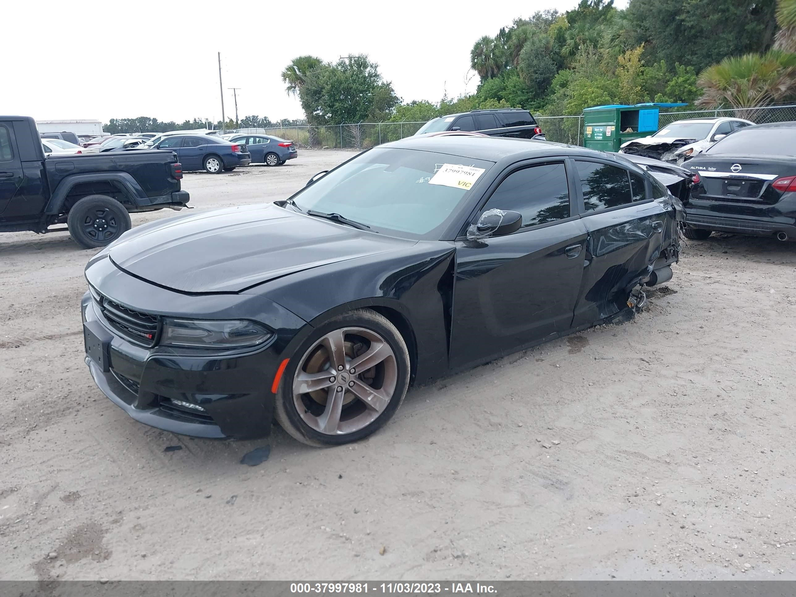 Photo 1 VIN: 2C3CDXCT5JH155841 - DODGE CHARGER 