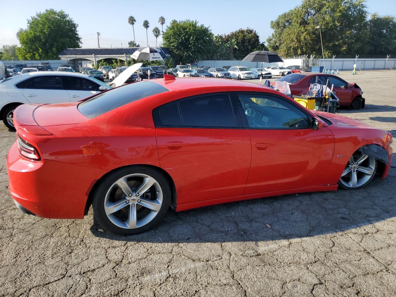 Photo 2 VIN: 2C3CDXCT6JH284560 - DODGE CHARGER 