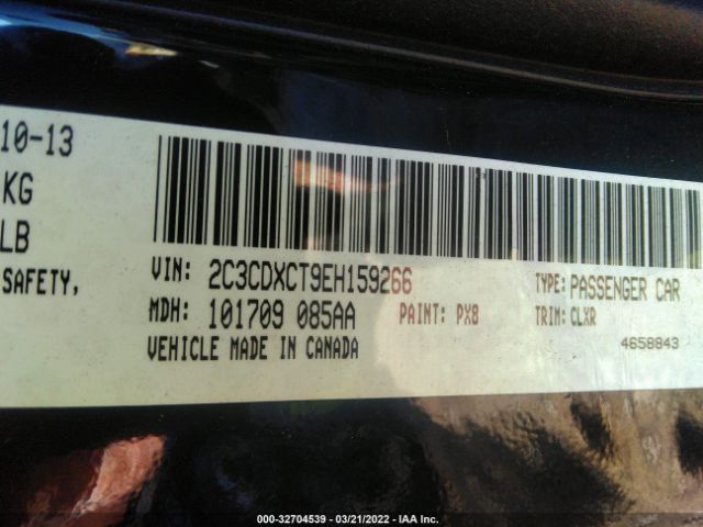 Photo 8 VIN: 2C3CDXCT9EH159266 - DODGE CHARGER 