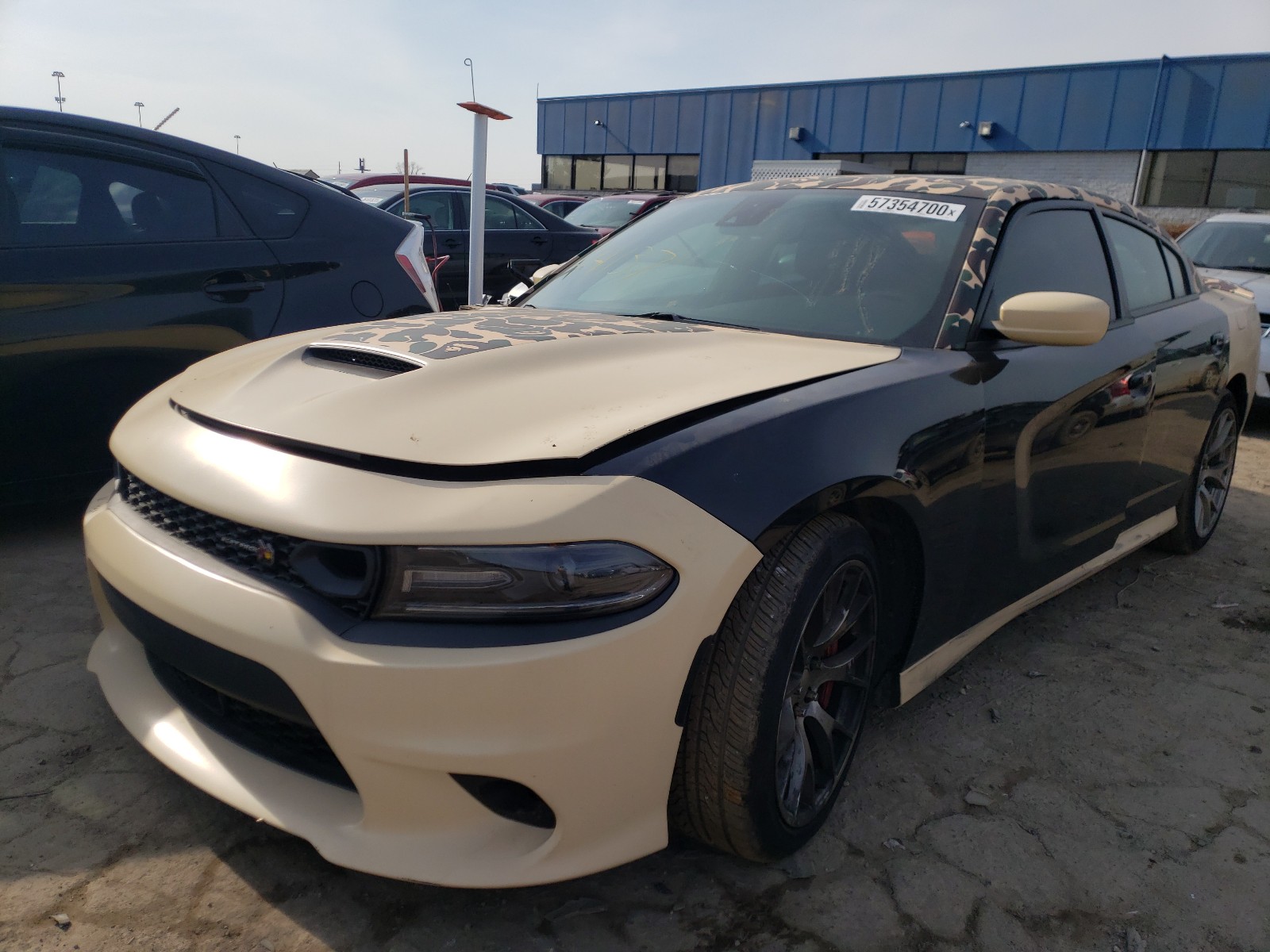 Photo 1 VIN: 2C3CDXEJ4FH820666 - DODGE CHARGER SR 