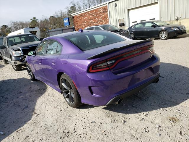 Photo 2 VIN: 2C3CDXGJ0KH668120 - DODGE CHARGER 