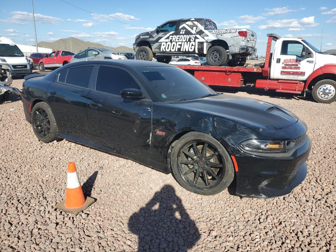 Photo 3 VIN: 2C3CDXGJ2KH737843 - DODGE CHARGER 