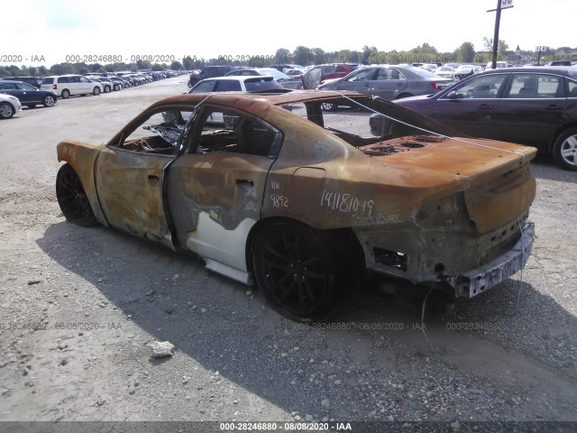 Photo 2 VIN: 2C3CDXGJ3KH599892 - DODGE CHARGER 