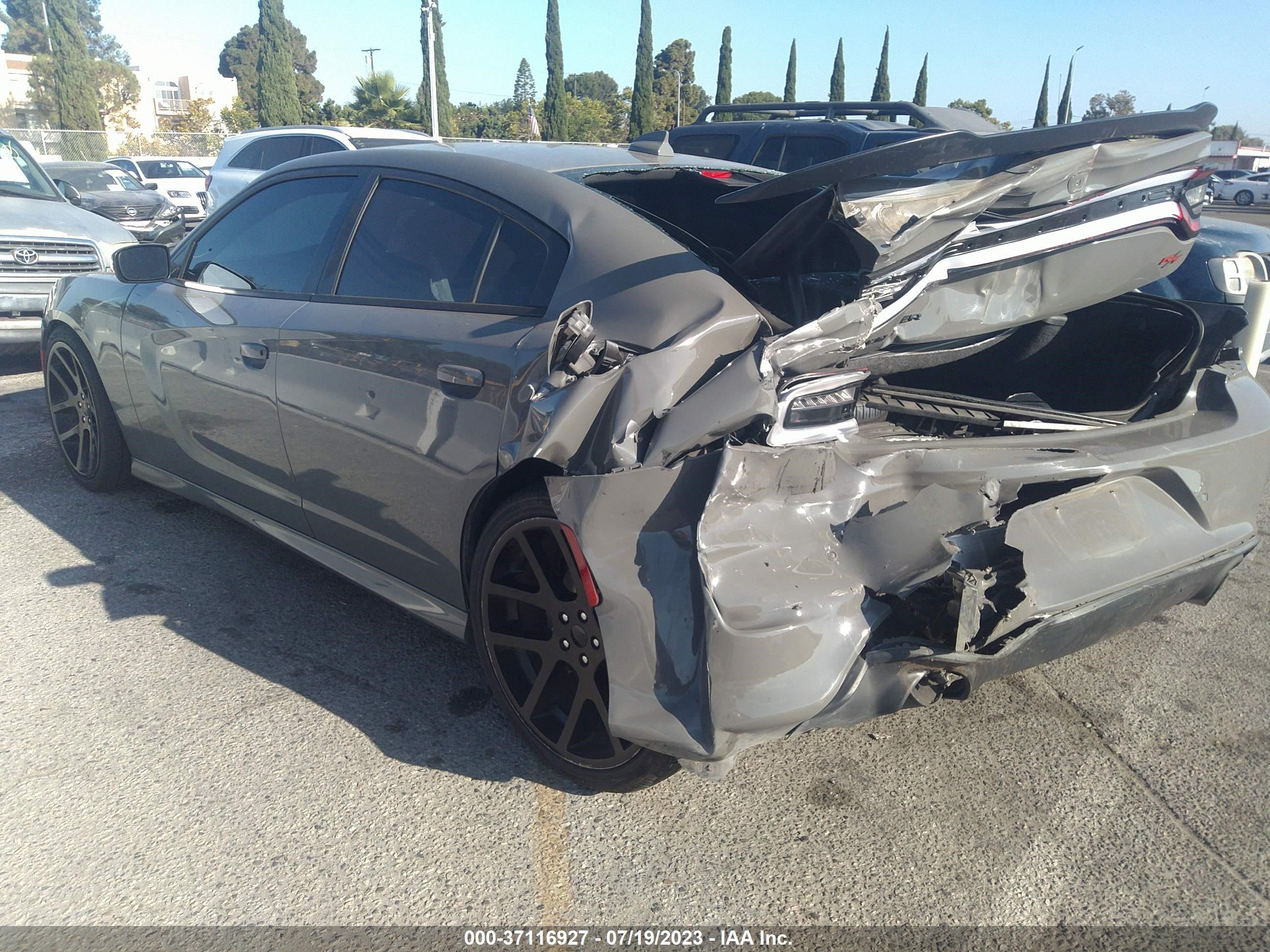 Photo 2 VIN: 2C3CDXGJ4JH248391 - DODGE CHARGER 