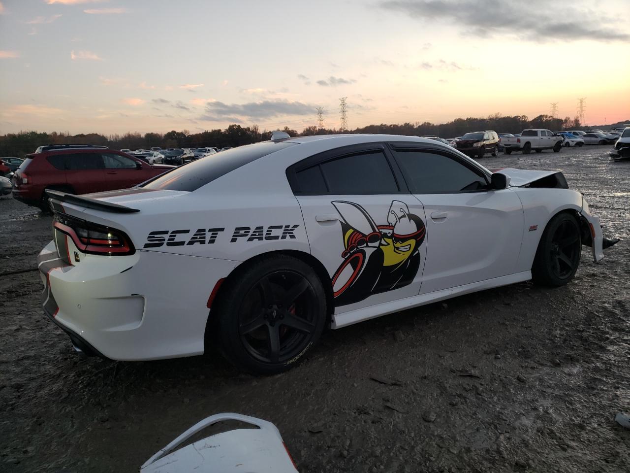 Photo 2 VIN: 2C3CDXGJ7KH611557 - DODGE CHARGER 