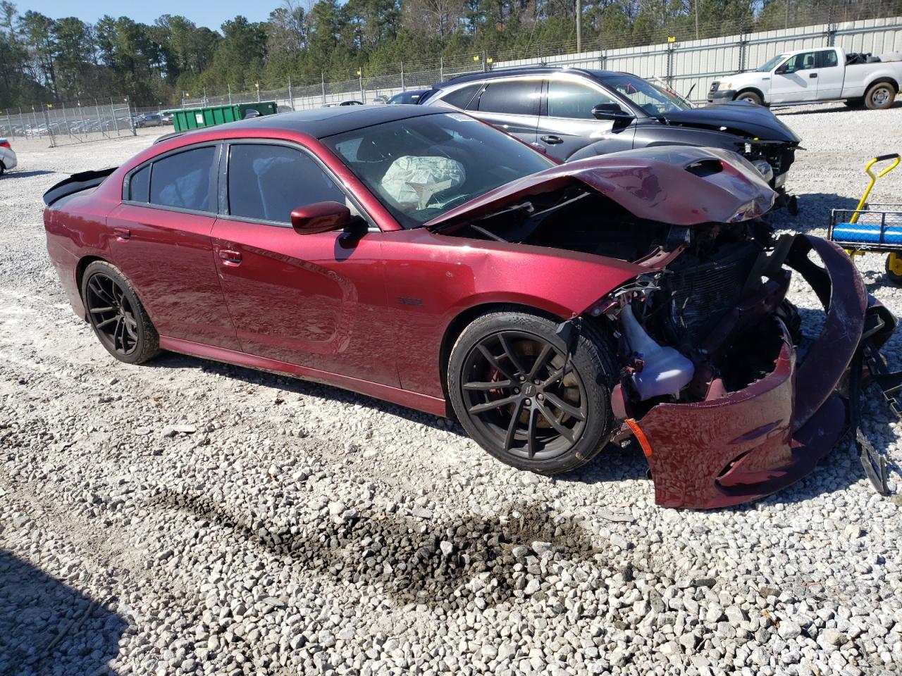 Photo 3 VIN: 2C3CDXGJ8JH200621 - DODGE CHARGER 